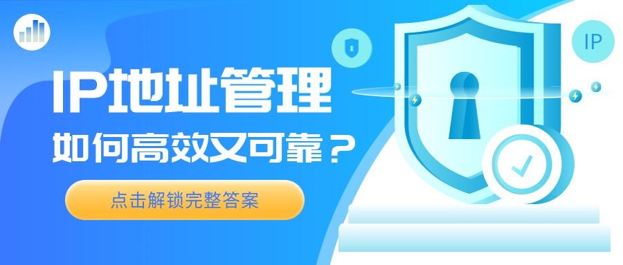 如何讓IP地址管理更加高效可靠？點擊解鎖完整答案